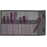 Jaguar Kammset A-LINE VIOLET 9-teilig antistatisch mit Aufbewahrungs-Etui