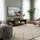 Relaxdays TV-Lowboard 106 x 40 x 39,5 cm Braun/Schwarz Holz/Metall