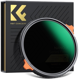 K&F Concept Nano-X True Color ND Filter 67mm Polfilter&ND2-ND32(1-5 Blendenstufen) 2-in-1 multifunktionaler CPL&Graufilter