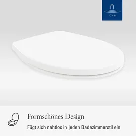 Villeroy & Boch O.novo WC-Sitz 8M436101 Weiß Alpin