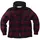 West Coast Choppers Hell Bent Flannel Jacke Rot/Schwarz S