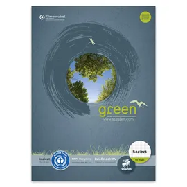 Staufen Staufen® Briefblock green DIN A4 kariert, 1 Block