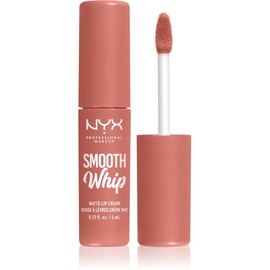 NYX Professional Makeup Smooth Whip Matte Lip Cream Lippenstift mit geschmeidiger Textur für perfekt glatte Lippen 4 ml Farbton 22 Cheeks