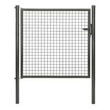 GAH Alberts Wellengitter-Einzeltor 125 x 125 cm Anthrazit-metallic/Metall
