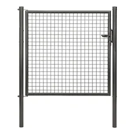 GAH Alberts Wellengitter-Einzeltor 125 x 125 cm Anthrazit-metallic/Metall