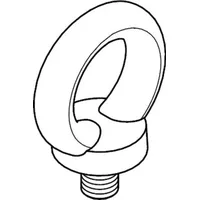 Industrial Quality Supplies DIN 580 Ringschraube, C15E galZn M48