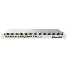 MicroTik RB1100AHx4 L6 1.4GHz 1GB RAM, 128 MB NAND, 13xGig LAN, Rack 48,30cm (19"), Router, Grau