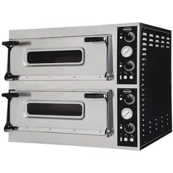 Combisteel Pizzaofen mit 2x2 Heizplatten und 2x4 Pizzen Ø400mm 400V