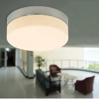 Steinhauer Deckenleuchte Deckenlampe Wohnzimmerleuchte Schlafzimmerlampe dimmbar Glas LED