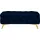 Home Affaire Polsterhocker Glynis Polyester 120 x 45 x 80 cm Blau