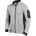 Christoph Strick-Fleecejacke grau/schwarz XL
