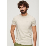 Superdry Rundhalsshirt »Organic Cotton Essential Logo T-Shirt«, Gr. XXL, oat cream, , 20695907-XXL