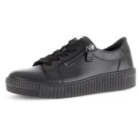 Gabor Sneaker low für Damen, schwarz, Größe 38 EU / 5 UK
