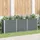 vidaXL Garten-Hochbeet verzinkter Stahl rechteckig 240 x 40 x 77 cm Grau  