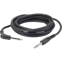 DAP AUDIO DAP-Audio FL10 – unsymmetrischer Klinkenstecker auf Klinkenstecker, 90°, 3 m