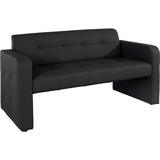 exxpo - sofa fashion Polsterbank »Barista«, Frei im Raum stellbar, schwarz