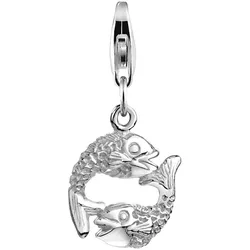 Nenalina Fische Anhänger Meer Sternzeichen 925 Silber OneSize Damen 