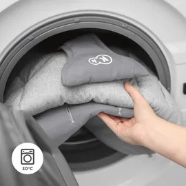 Kinderkraft FELIO 2 Babywippe - 2-in-1 Babyliege - Schaukelfunktion - Vibrationen & Musik - Mit Spielbügel & Zubehör - Waschbarer Bezug - Grau - Grau