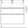 Geberit Smyle Square 88,4x61,7x47cm, lava matt, 2 Schubladen