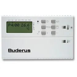 Buderus Raumtemperaturregler BERT zweistufig mit Programmen 4511180