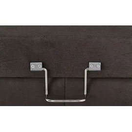 Lounge Collection Eckcouch Mikrofaser 2-Sitzer Grau