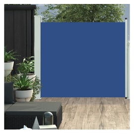 vidaXL Ausziehbare Seitenmarkise 100 x 300 cm blau 48372