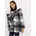 Umstandsjacke mit mit Kapuze mit herausnehmbarem bequem grau L 44