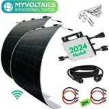 MyVoltaics MyUltraleicht Balkonkraftwerk 620 Watt mit 2 Modulen nur je 5kg