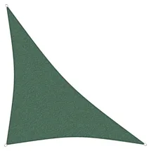 Gartenia Sunprotect sunprotect 83284 Professional Sonnensegel, 3,6 x 3,6 x 5 m, 90° Grad Dreieck, wind- & wasserdurchlässig, grün