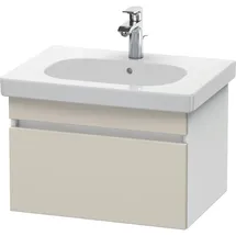 Duravit Waschtischunterschrank 1 Auszug 60 x 39,8 cm Grau/Weiß Matt