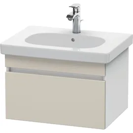 Duravit Waschtischunterschrank 1 Auszug 60 x 39,8 cm Grau/Weiß Matt