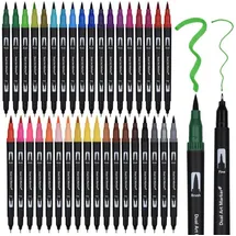 DealKits Dual Brush Pen Set 36 St. Wasserbasis Aquarell