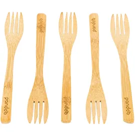 pandoo Gabeln 5er Pack 5 St. Braun