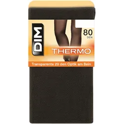 DIM Thermo Strumpfhose 80 DEN Optik 20 DEN