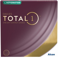 Dailies Total 1 Dailies Total1 for Astigmatism 90 Stück, BC 8.6 mm, DIA 14.5 mm, CYL 0,75, ACHSE 180, -04.00 Dioptrien