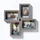 walther design Bilderrahmen Rustic grau 10x15 cm 4 St.