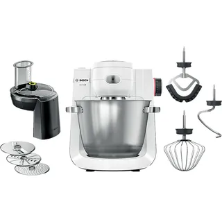 Bosch MUMS6EW13D Küchenmaschine White (Rührschüsselkapazität: 5,5 l, 1600 Watt)