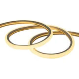 efectoLED LEDKIA LIGHTING LED-Streifen Neon Dimmbar 220V Warmweiß Halbrund 180° 7.5W/m Schnitt 100cm IP67 nach Maß 1 m