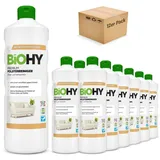 BiOHY Premium Polsterreiniger Textilreiniger, Polsterreinigungsmittel, Sofa Reiniger 12er Pack (12 x 1 Liter Flasche)