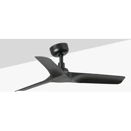 FARO Hey S 22,5 cm Deckenventilator Schwarz