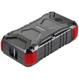 VOLTCRAFT VC PB PD65W Rugged Powerbank 30000 mAh USB PD 3.0 Li-Ion Schwarz-Rot LED Taschenlampe, Statusanzeige, Outdoor