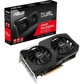 Asus Radeon RX 6600 Dual V2 8 GB GDDR6 90YV0GP2-M0NA00