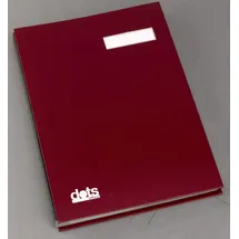 dots Unterschriftenmappe A4 Rot 1 St.