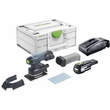 Festool RTSC 400-Basic Akku Rutscher 18 V 80 x 130 mm Brushless + 1x Akku 3,0 Ah + Ladegerät + Systainer