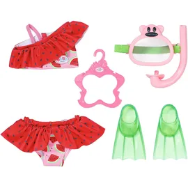 BABY BORN Puppen Accessoires-Set Schnorchel-Set rot