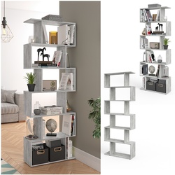 Vicco Raumteiler Levio Bücherregal Standregal Aktenregal Hochregal Regal Beton