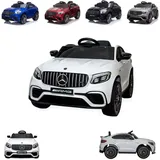 Moni Kinder Elektroauto GLC 63S weiß