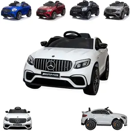 Moni Kinder Elektroauto GLC 63S weiß