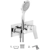 GESSI Rilievo Einhandwannenmischer Weiß