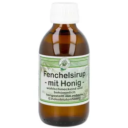 Fenchelsirup mit Honig